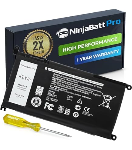 Amazon.com: NinjaBatt HT03XL L11119-855 Battery for HP Pavilion 15
